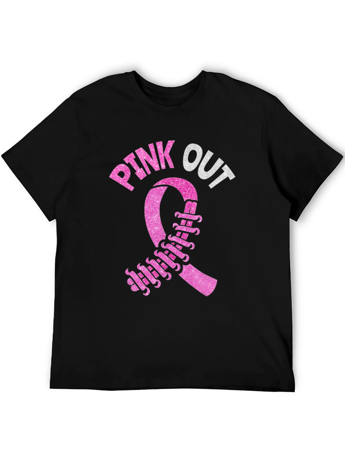 Pink Out Ribbon T-Shirt for Breast Cancer Awareness