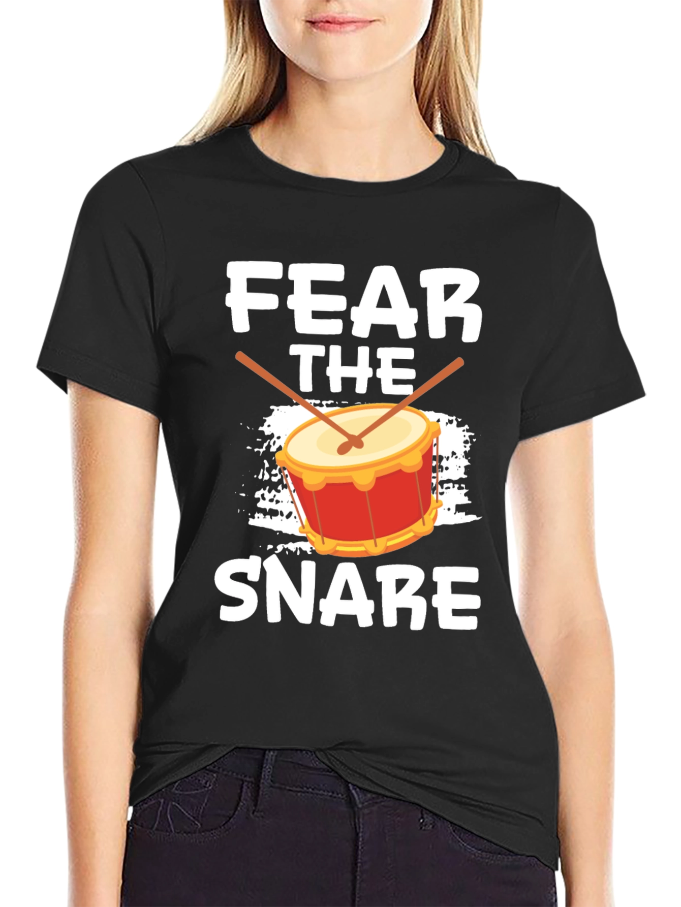Fear The Snare Drummer Tee