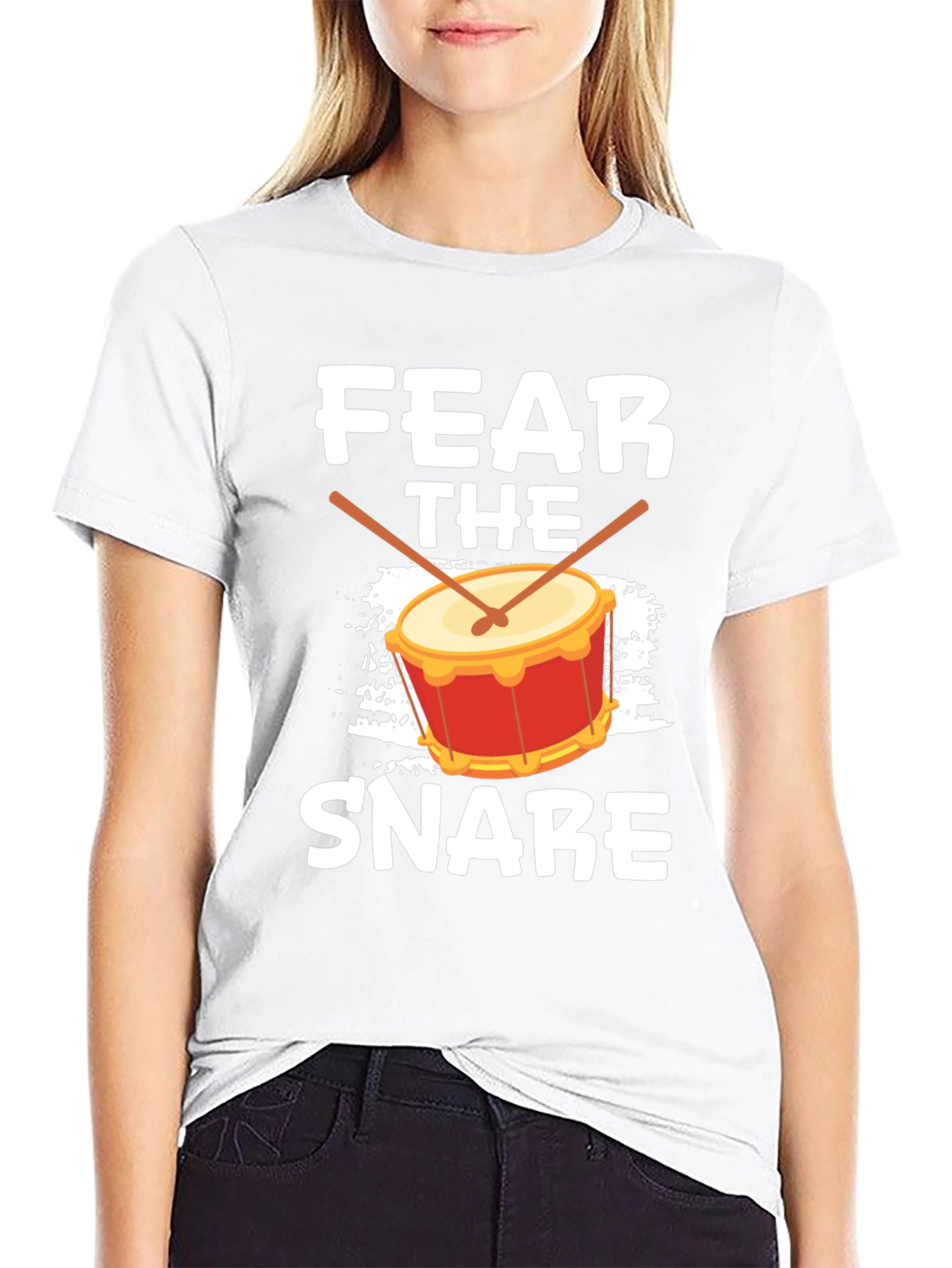 Fear The Snare Drummer Tee