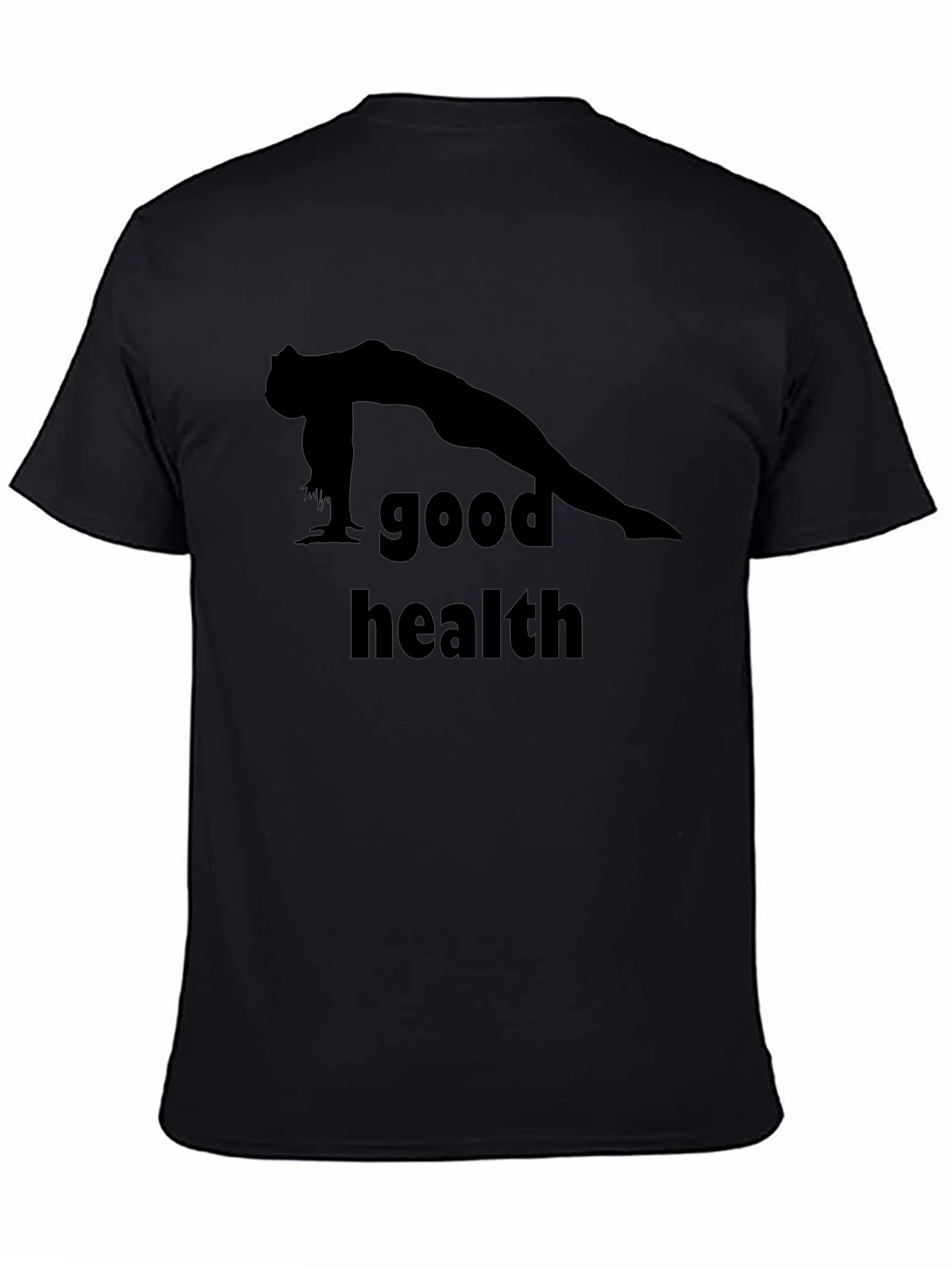 Good Health Yoga Tee - Black T-Shirt