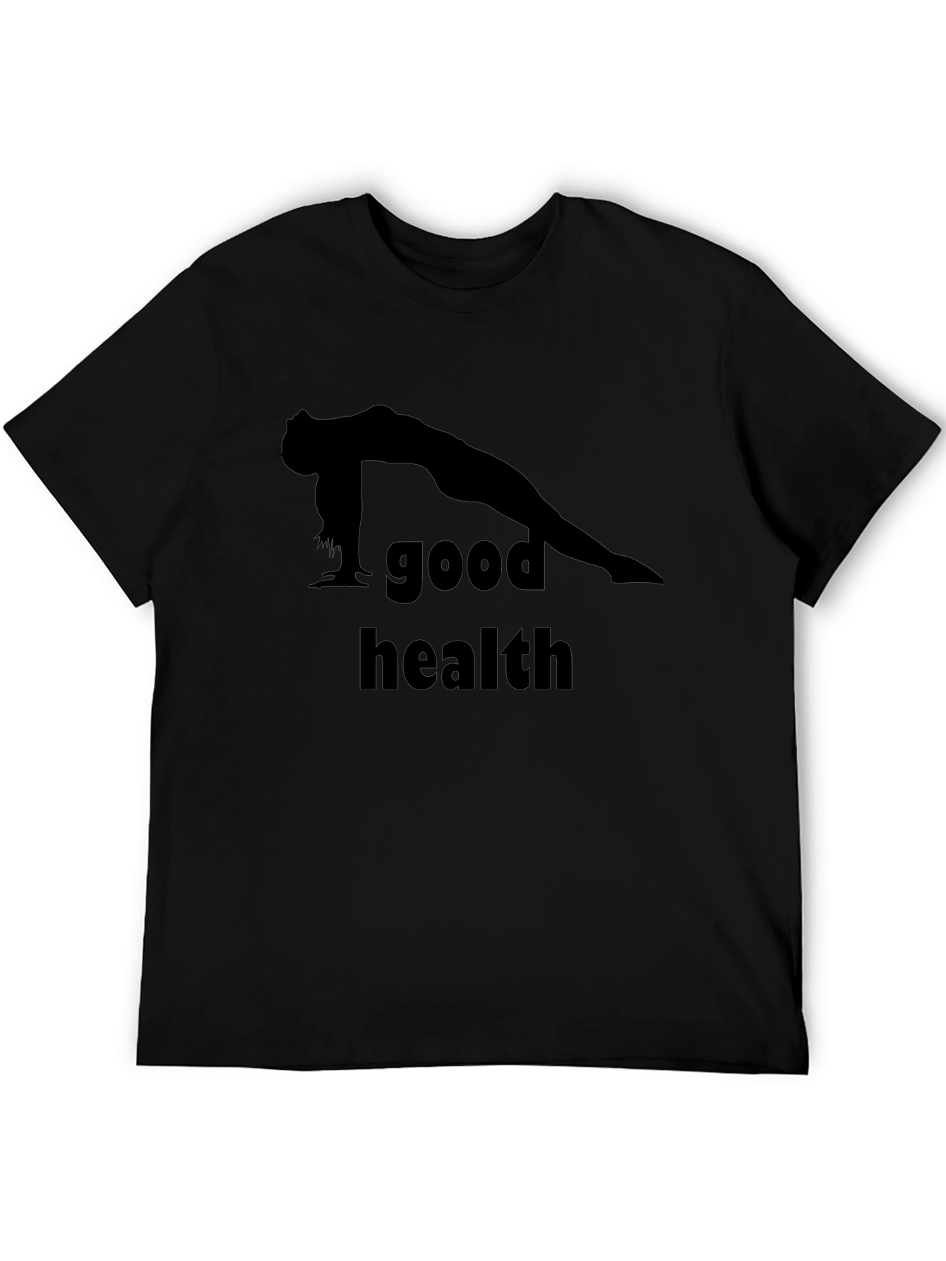 Good Health Yoga Tee - Black T-Shirt