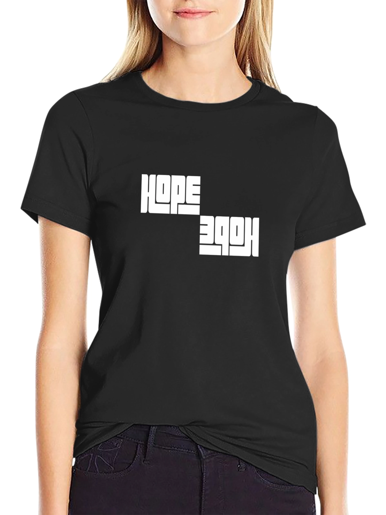 Hope Shirt Black Graphic Tee