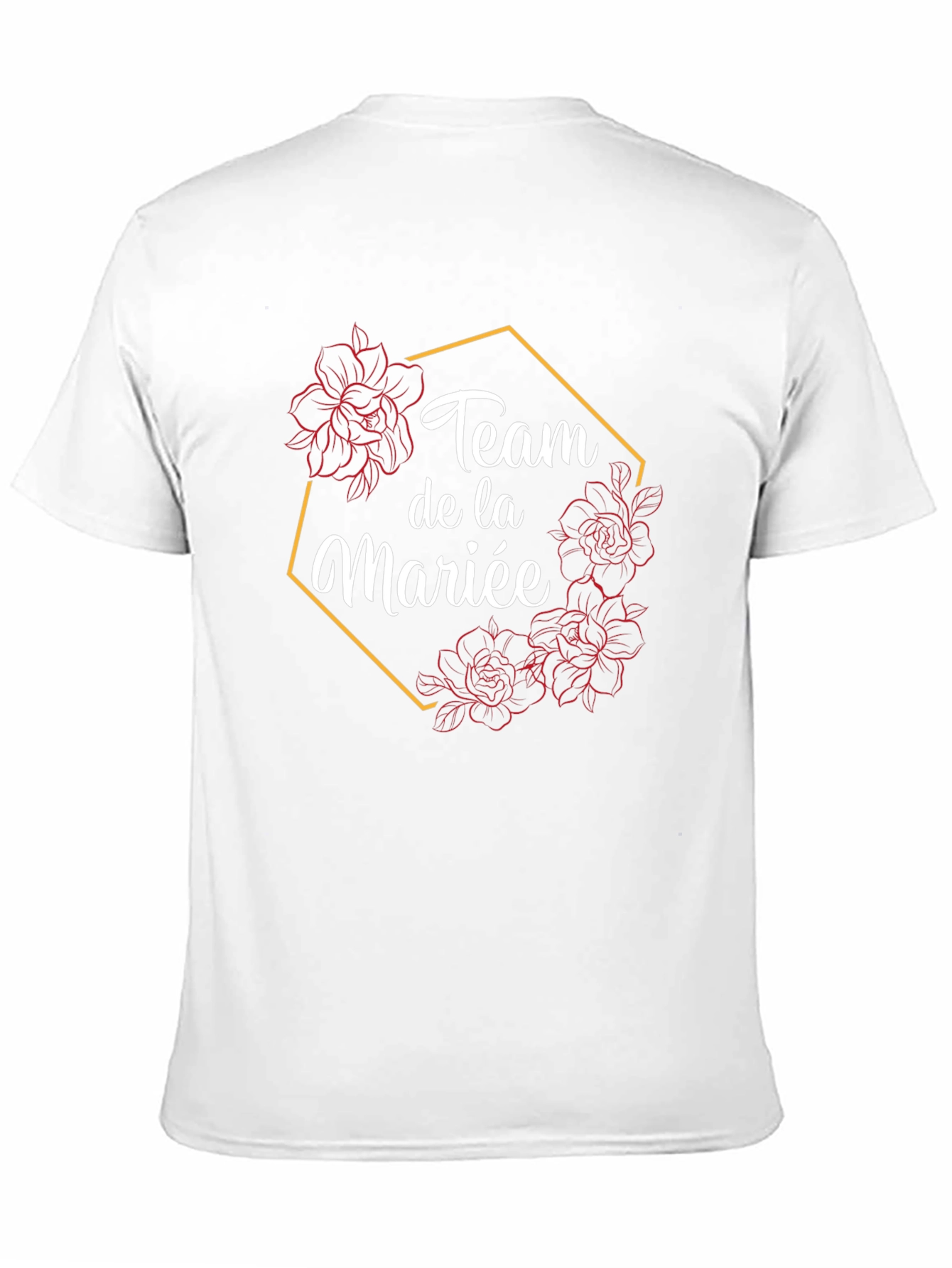 Team de la Mariée Black Graphic Tee