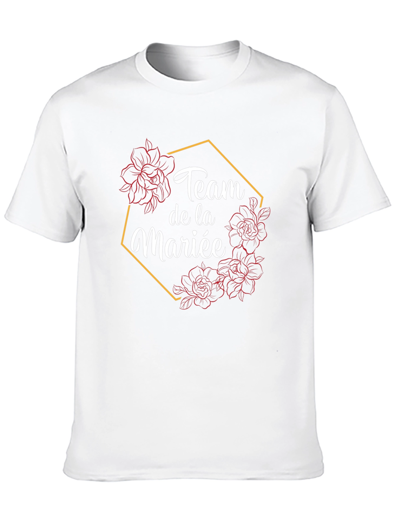 Team de la Mariée Black Graphic Tee