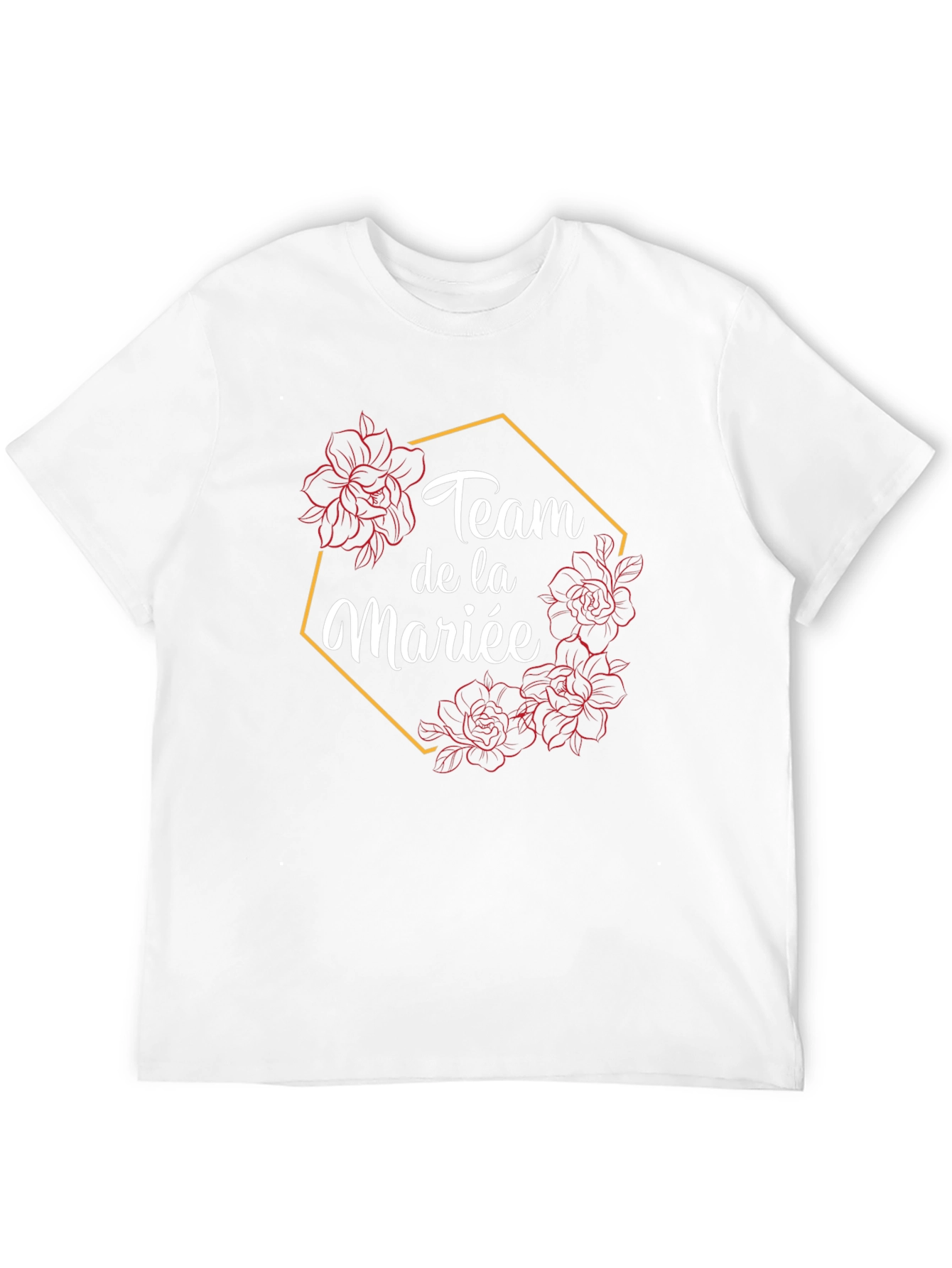 Team de la Mariée Black Graphic Tee