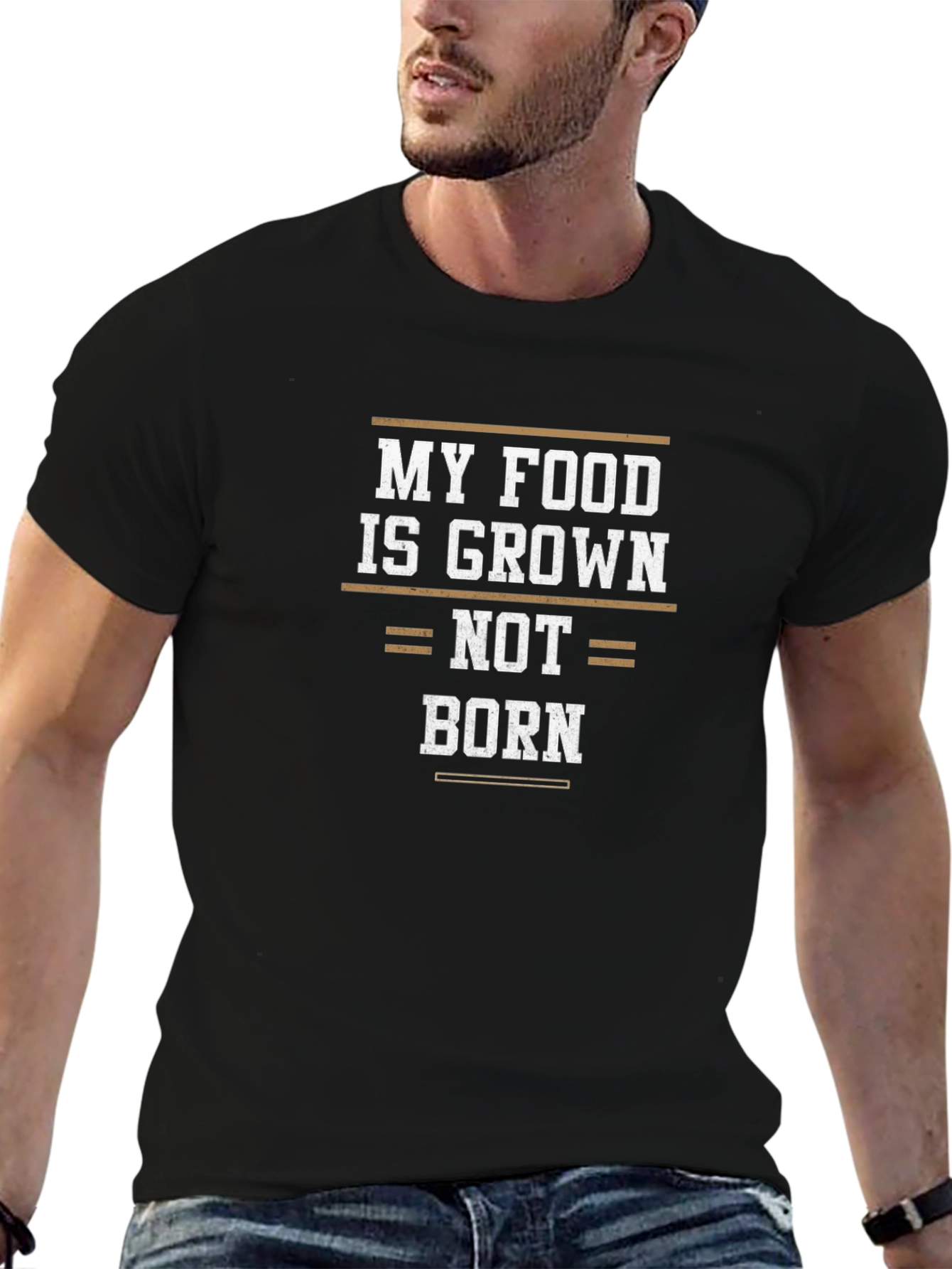 My Food is Grown Not Born Graphic Tee