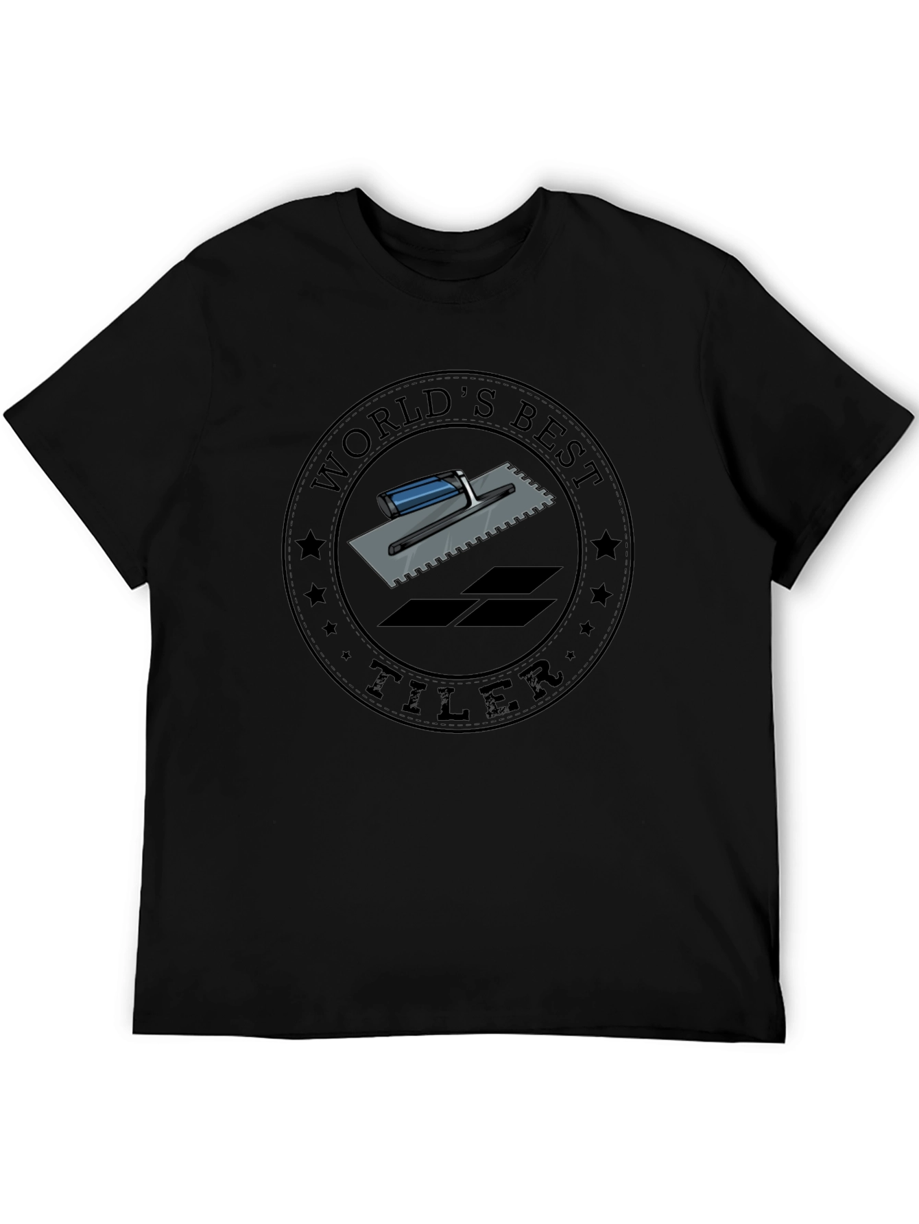 Worlds Best Tiler - Graphic T-Shirt