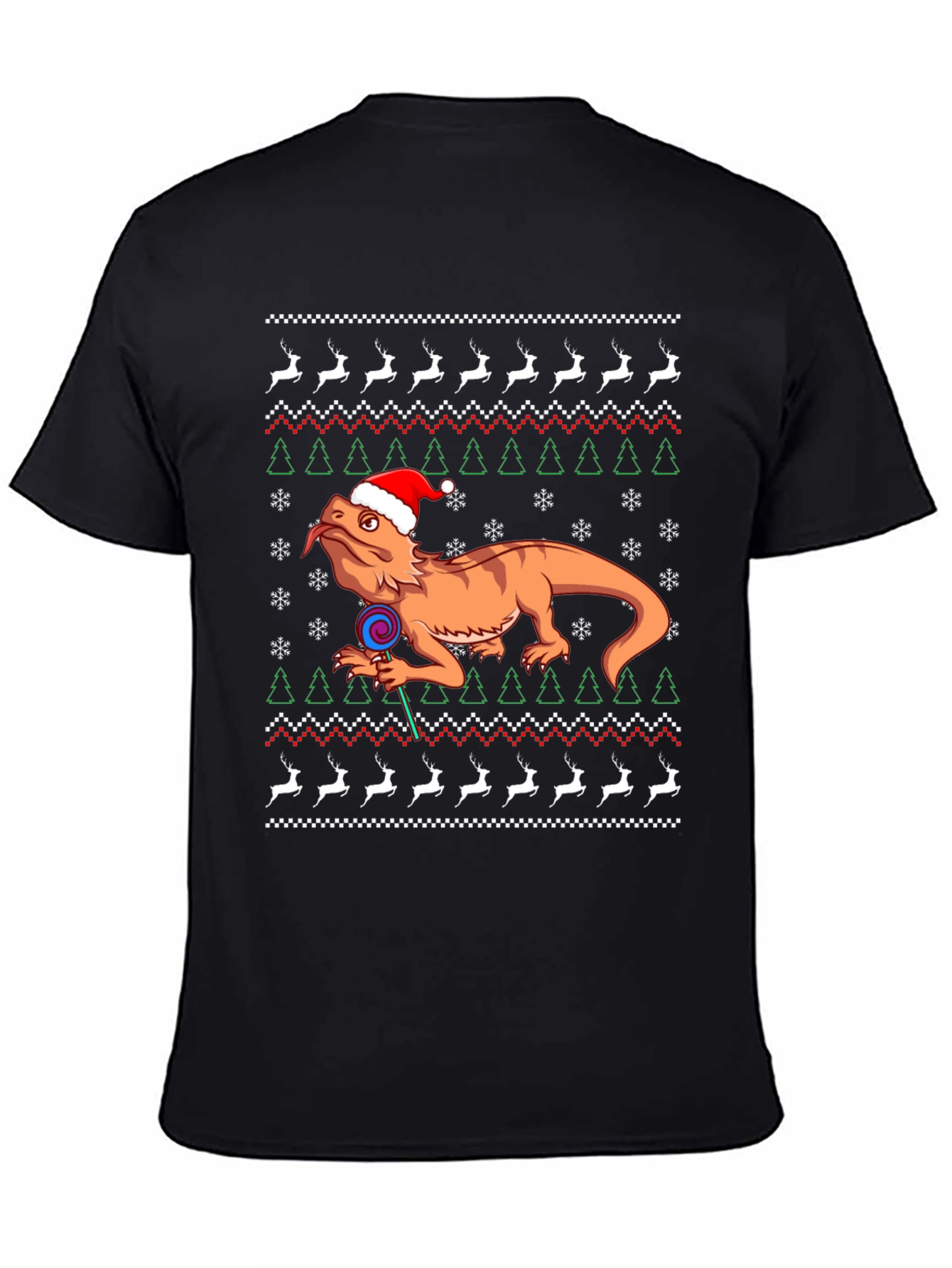 Bearded Dragon Christmas Sweater T-Shirt