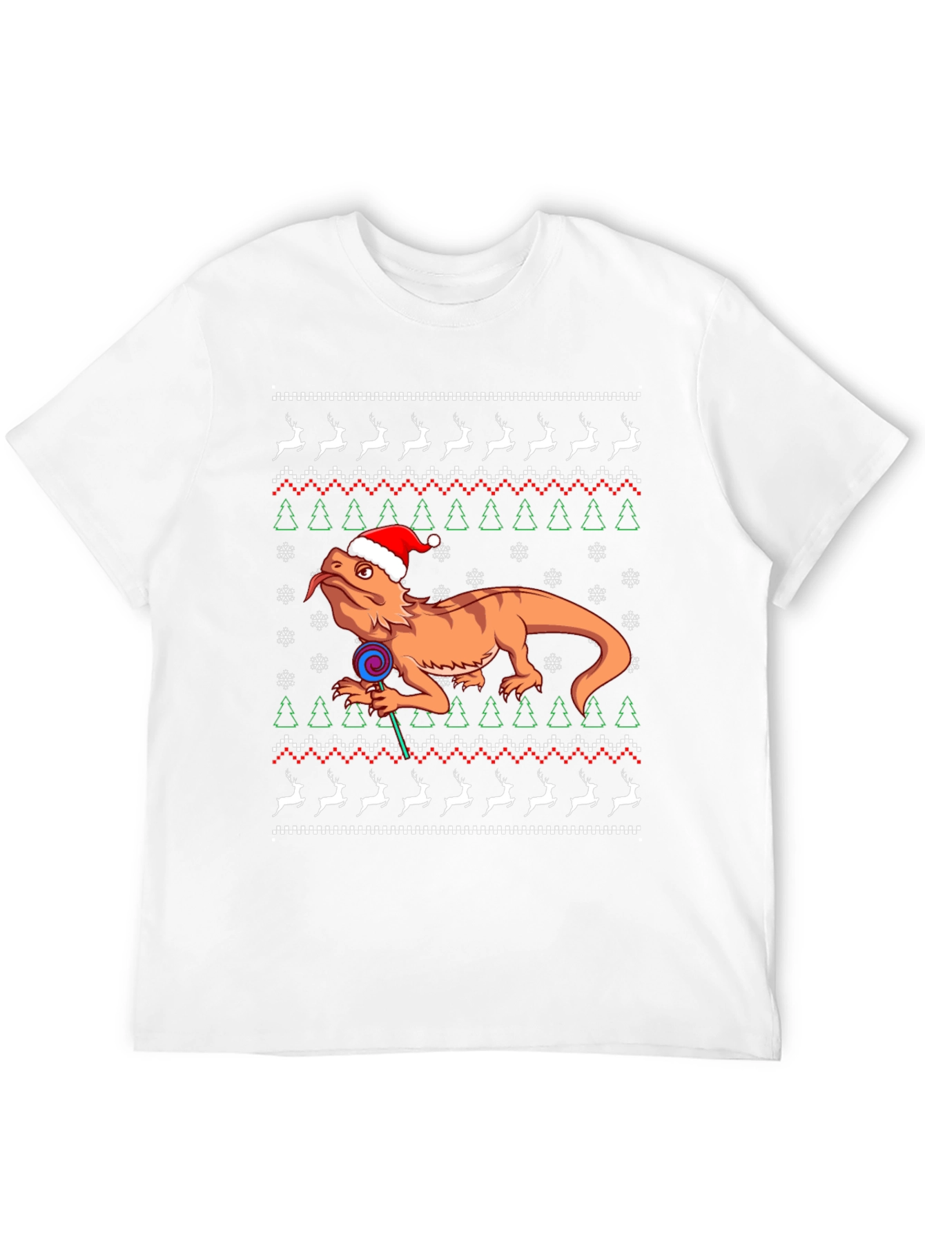 Bearded Dragon Christmas Sweater T-Shirt