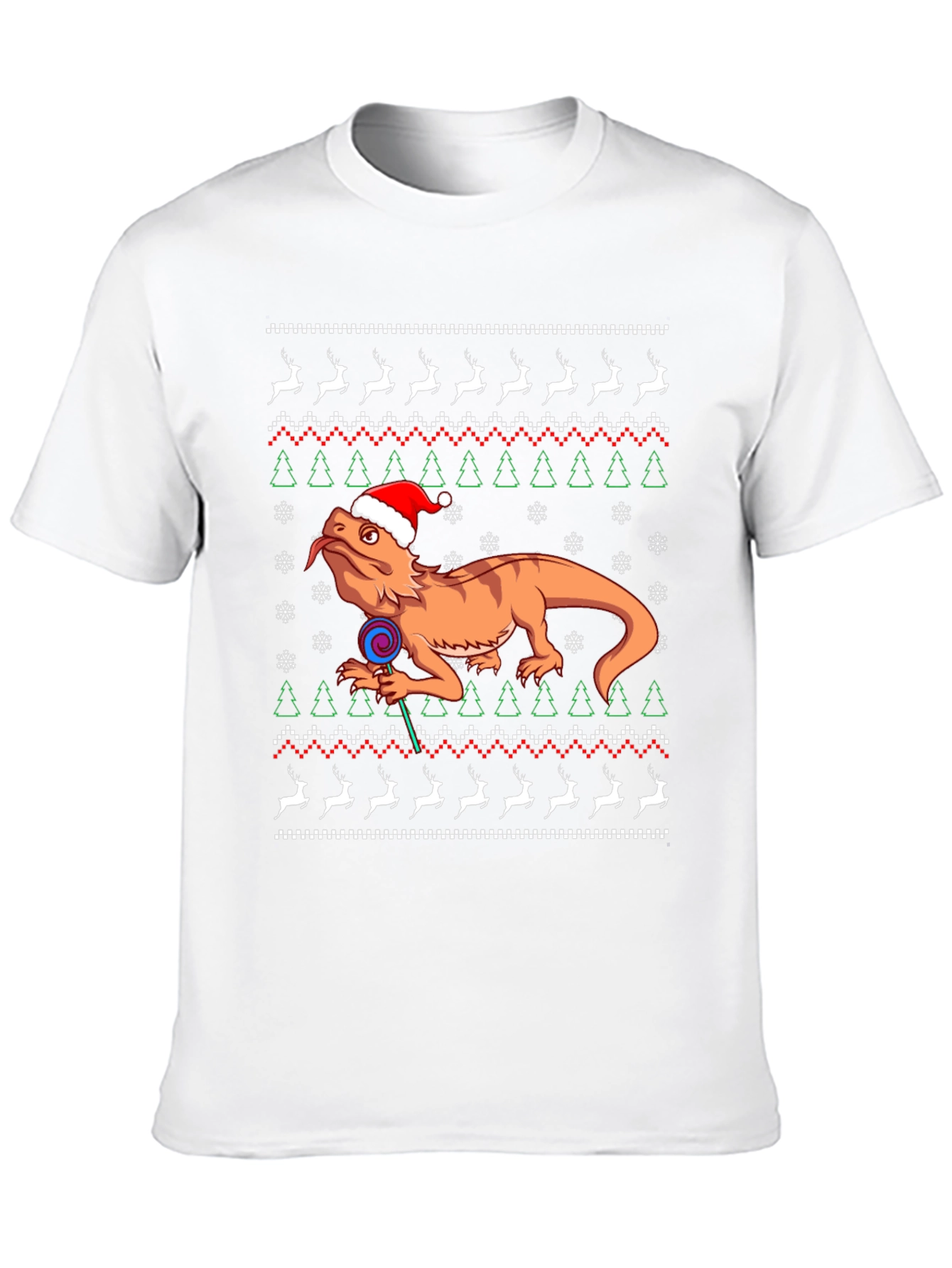 Bearded Dragon Christmas Sweater T-Shirt