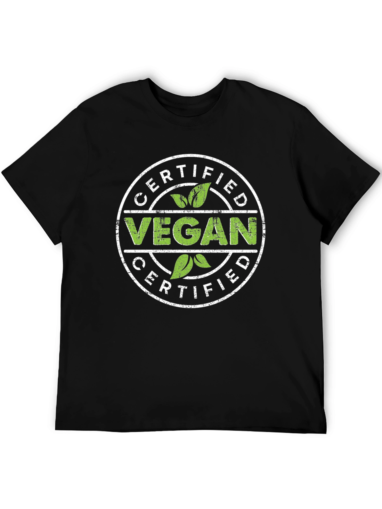 Certified Vegan Black T-Shirt