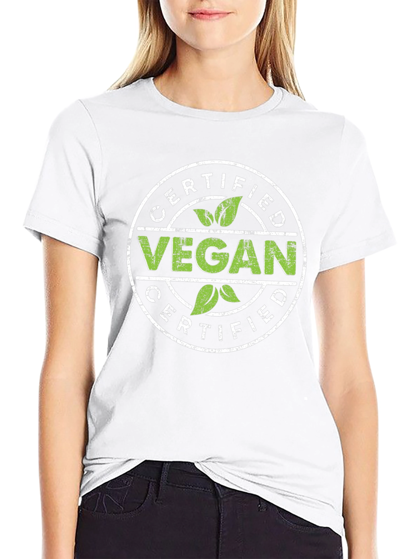Certified Vegan Black T-Shirt