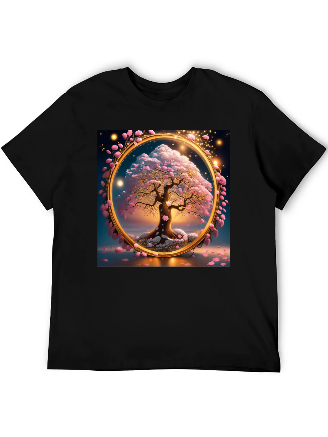 Enchanted Blossom Tree Graphic T-Shirt
