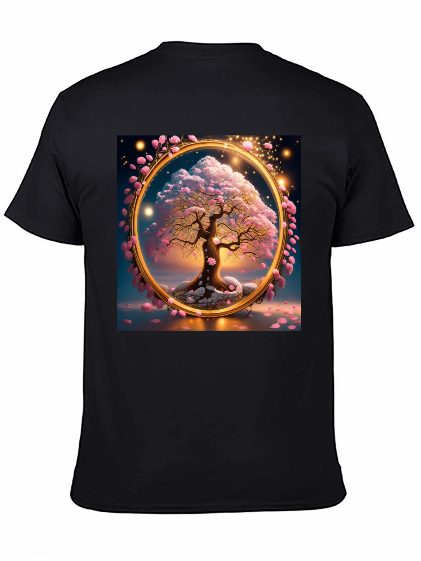 Enchanted Blossom Tree Graphic T-Shirt