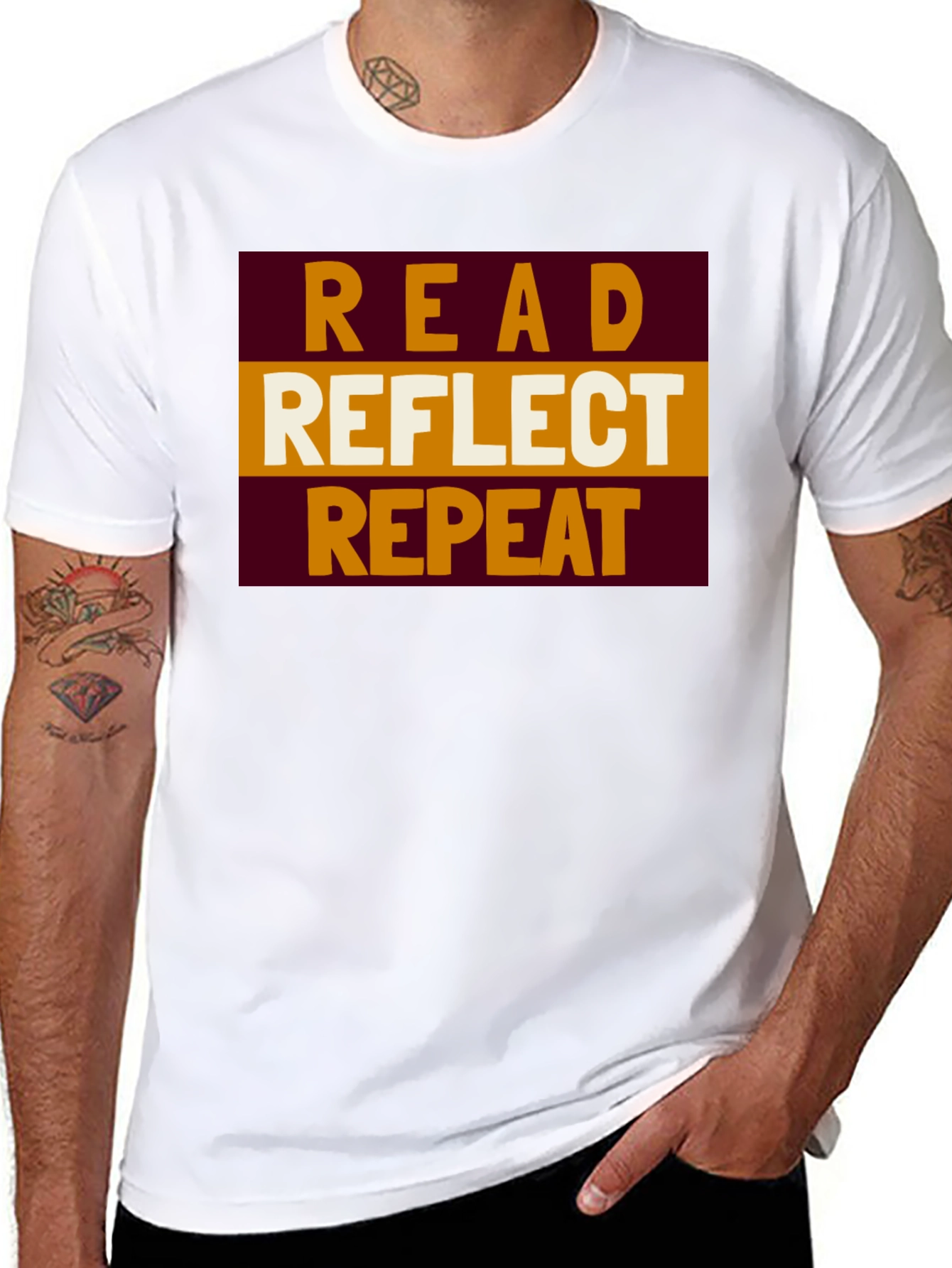 Read Reflect Repeat Graphic Tee