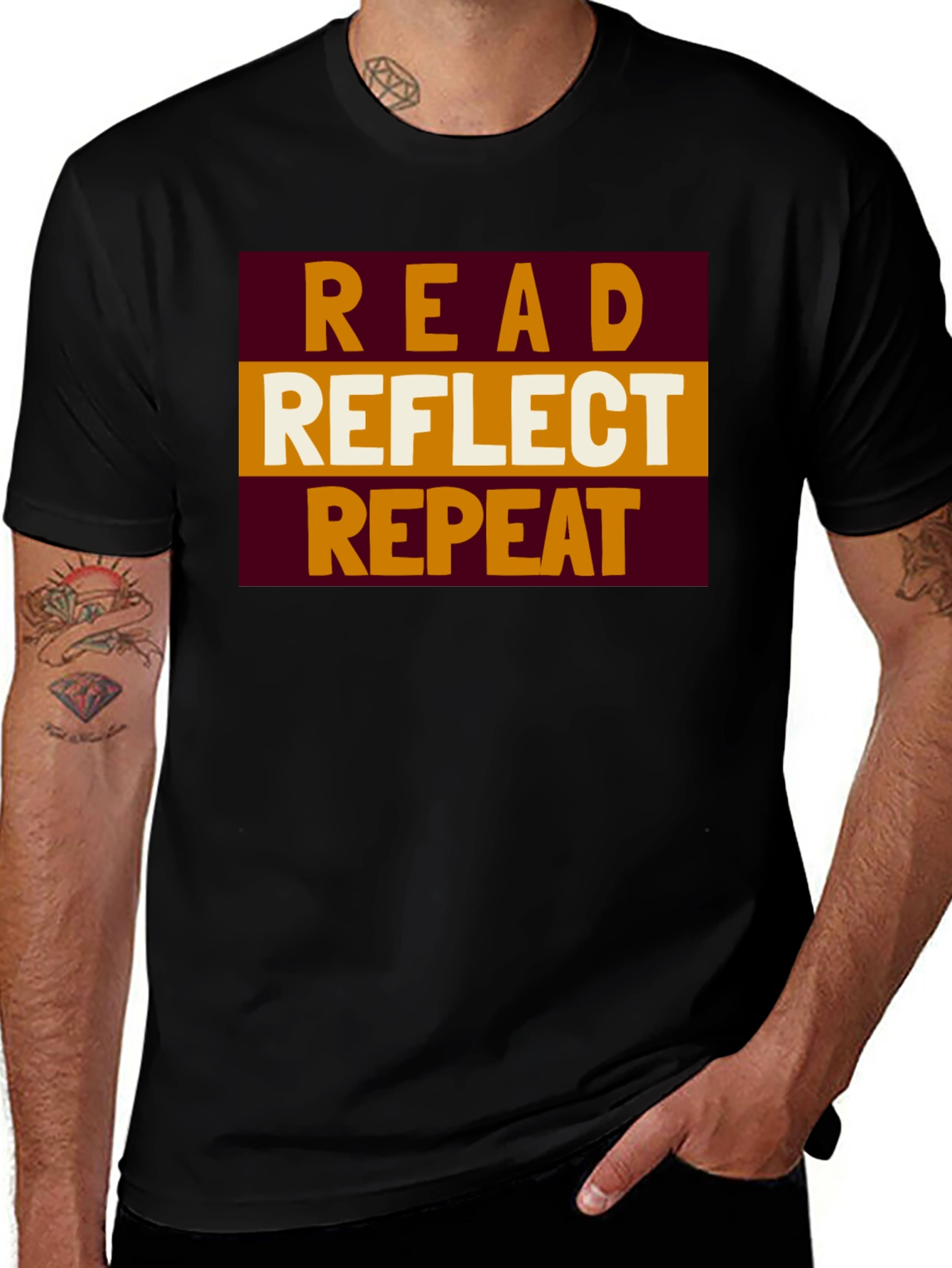 Read Reflect Repeat Graphic Tee