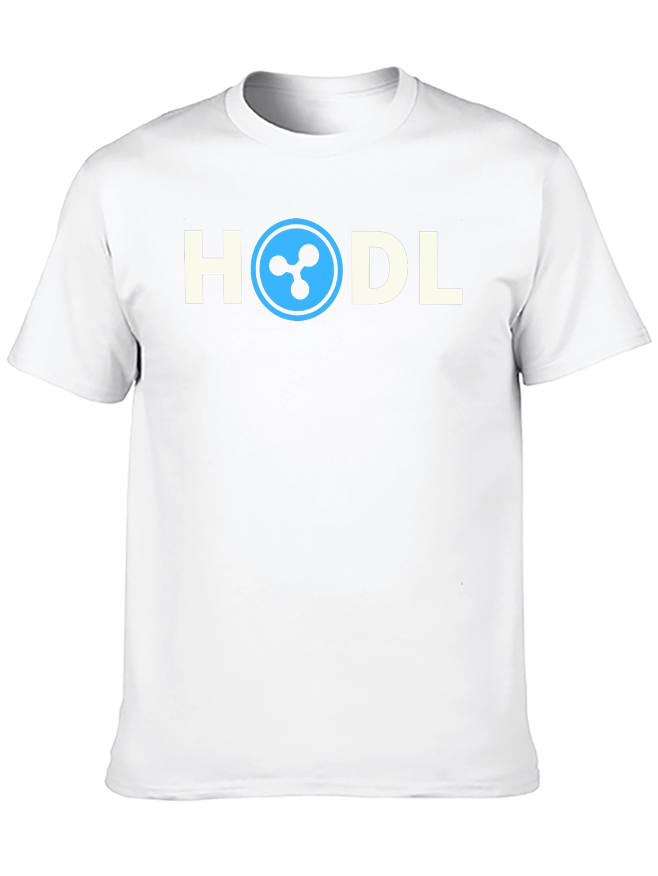 HODL Crypto T-Shirt - Ripple XRP Design