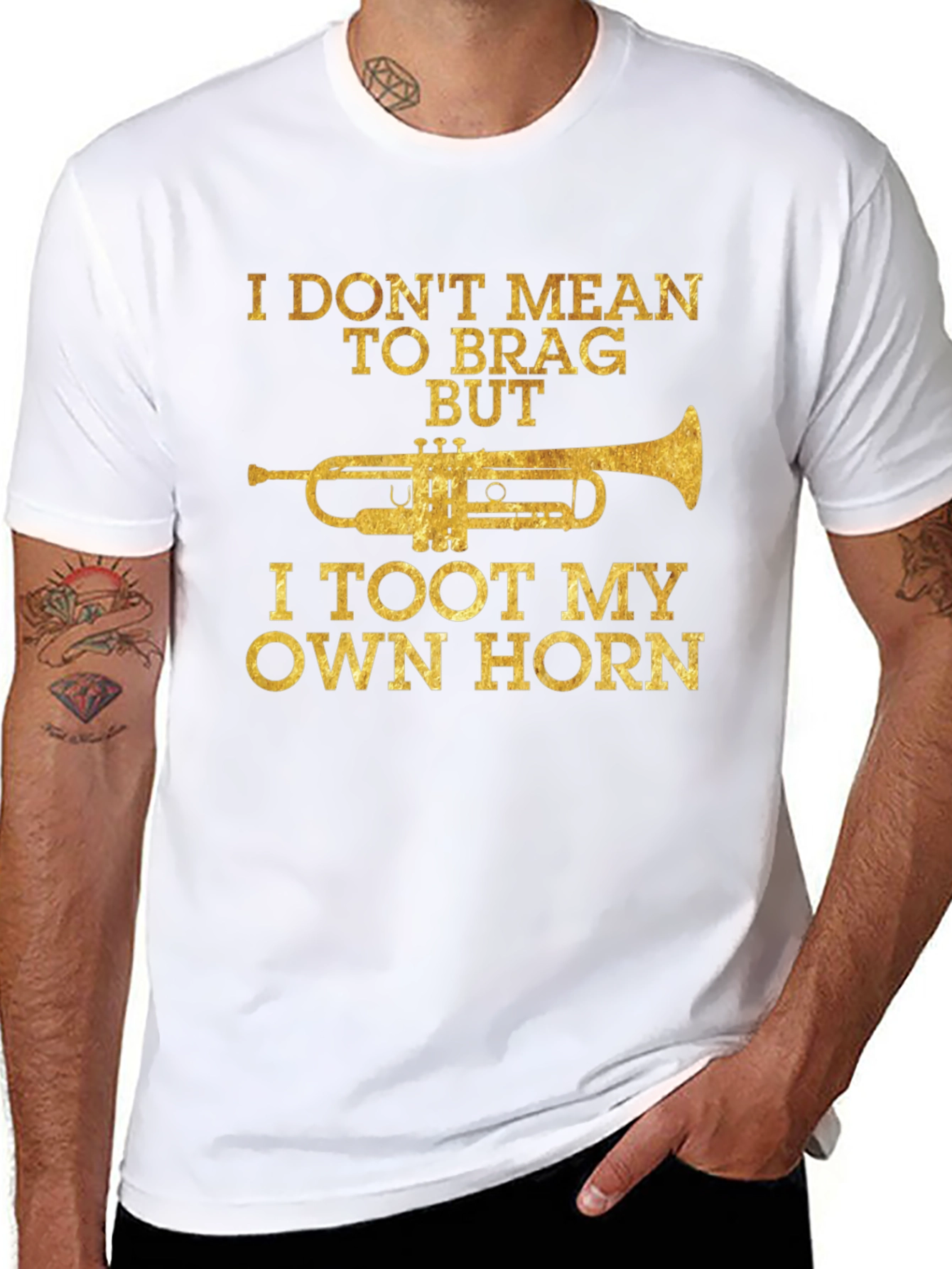 Toot My Own Horn Graphic Tee
