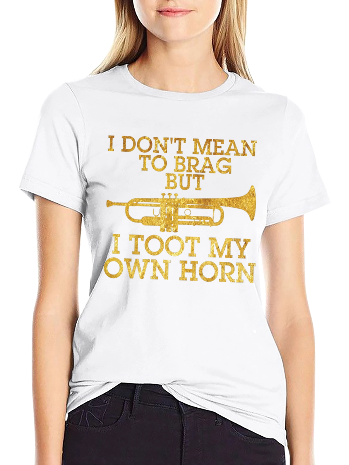 Toot My Own Horn Graphic Tee