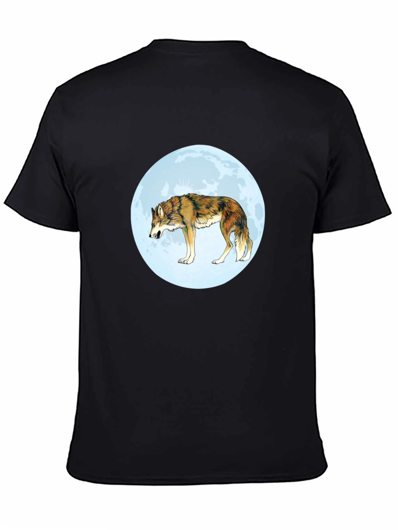 Wolf Moon Graphic T-Shirt