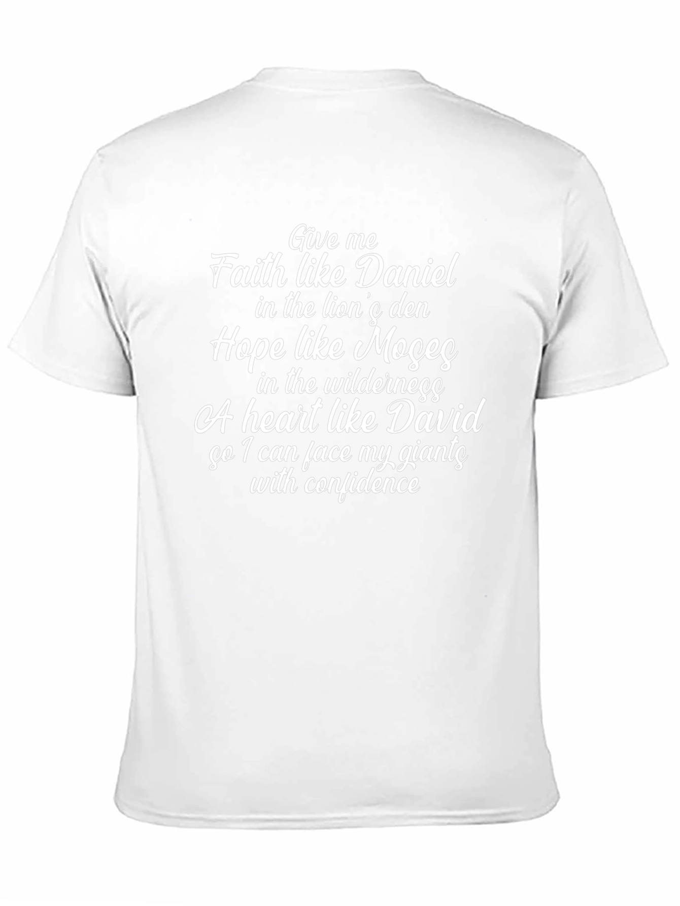 Faith Hope Daniel Moses David T-Shirt
