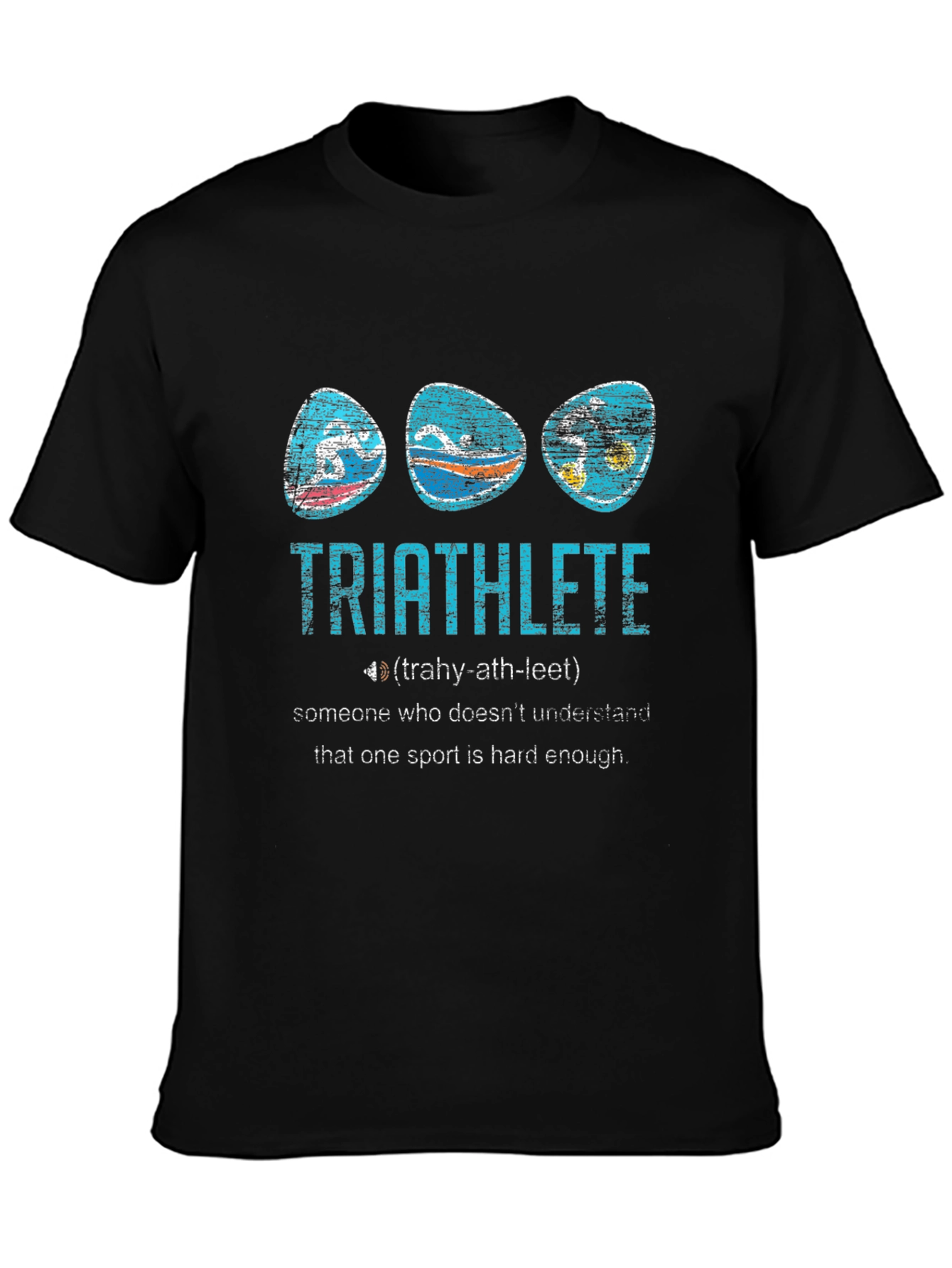 Triathlete Definition Graphic T-Shirt