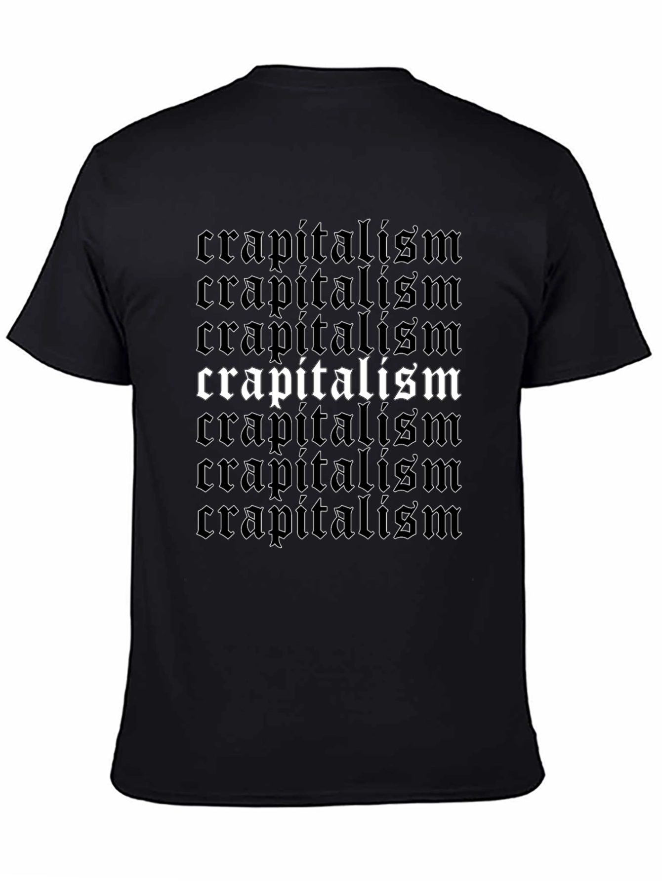Crapitalism T-Shirt - Bold Statement Tee