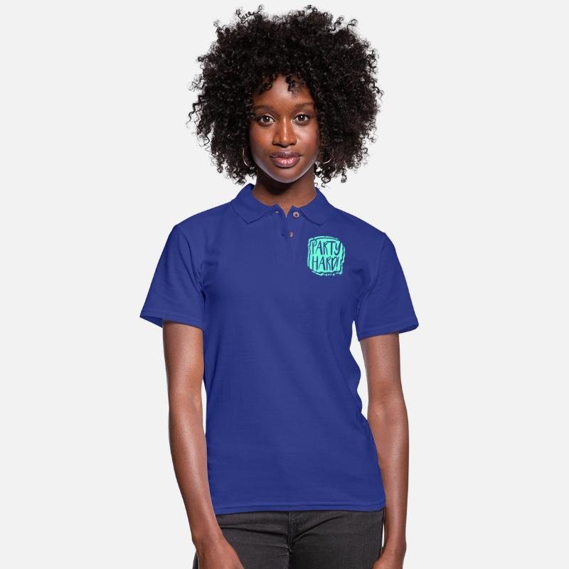 Party Hard Graffiti Spray Drops Stamp Text Slogan