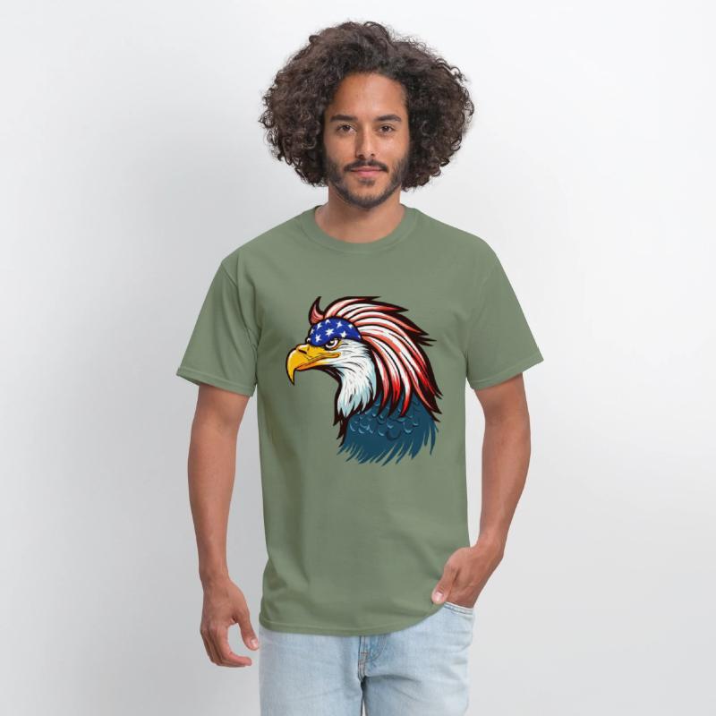 Patriotic Bald Eagle FREEDOM