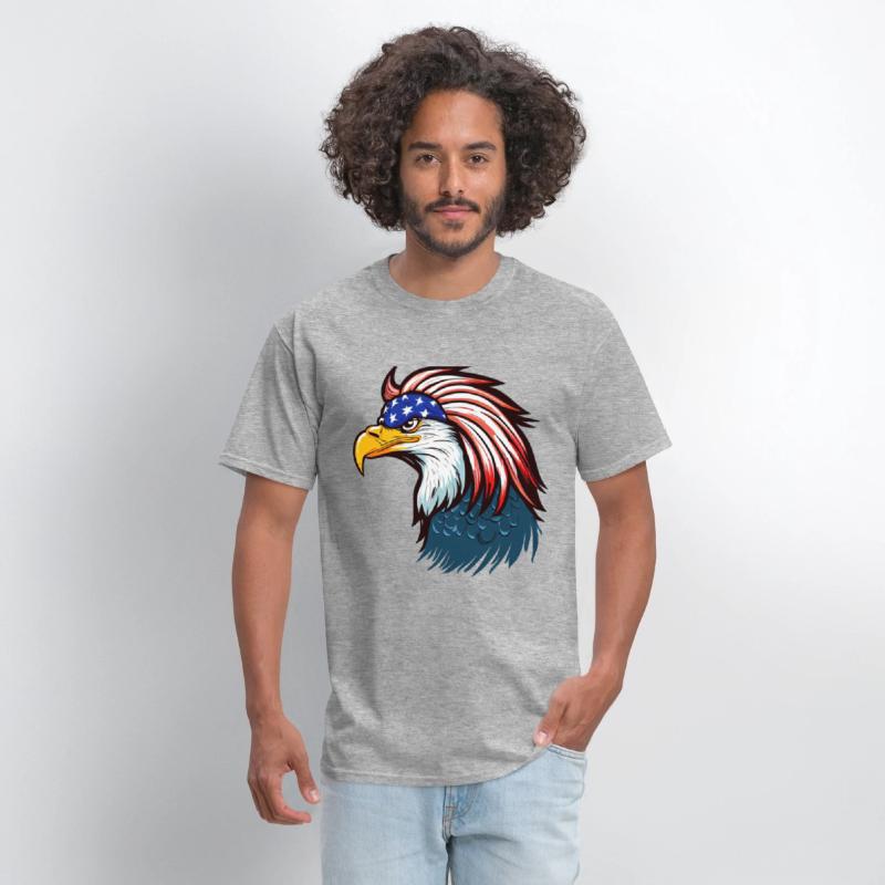 Patriotic Bald Eagle FREEDOM