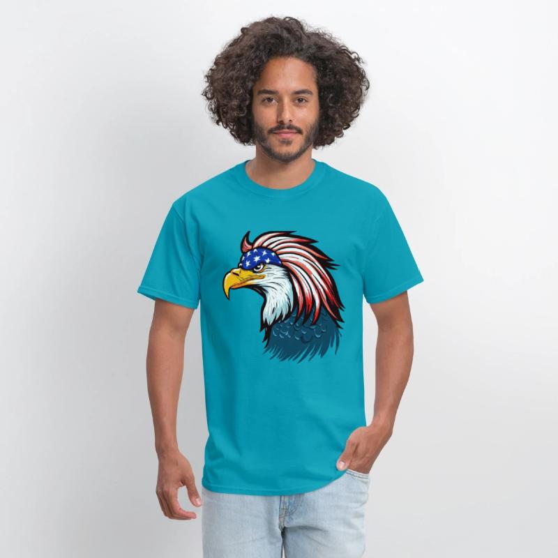 Patriotic Bald Eagle FREEDOM