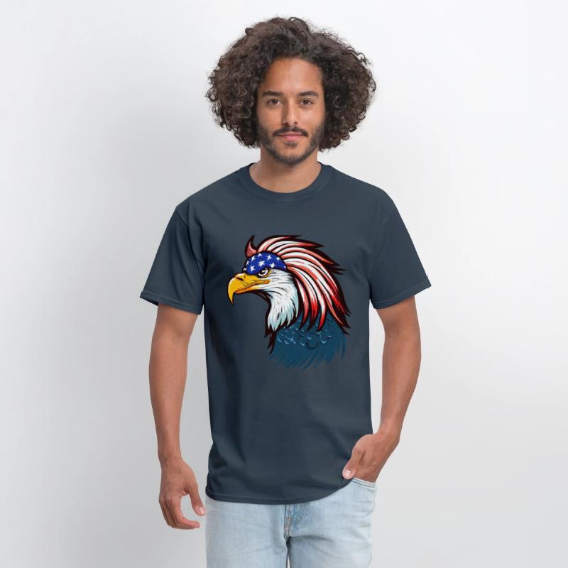 Patriotic Bald Eagle FREEDOM