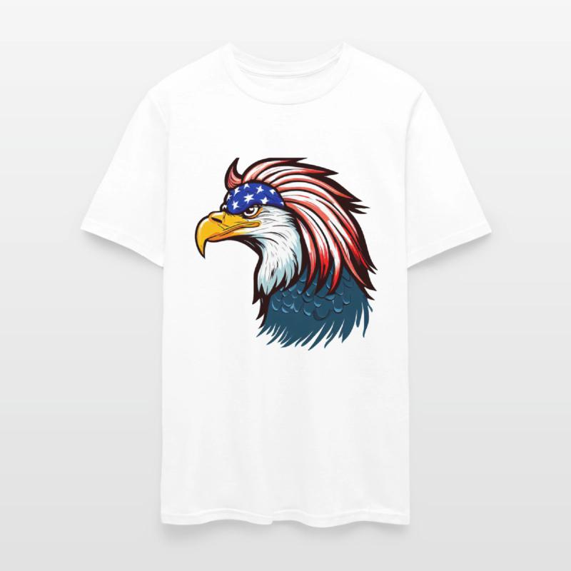 Patriotic Bald Eagle FREEDOM