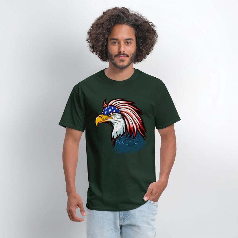 Patriotic Bald Eagle FREEDOM