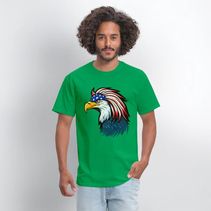 Patriotic Bald Eagle FREEDOM