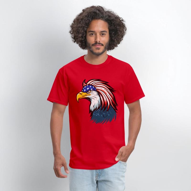 Patriotic Bald Eagle FREEDOM