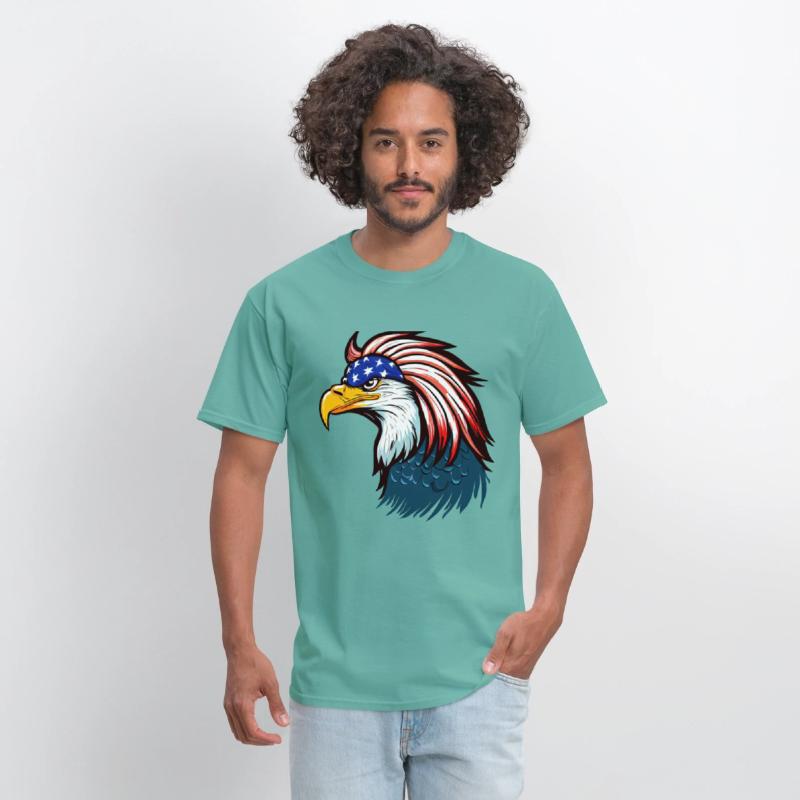 Patriotic Bald Eagle FREEDOM