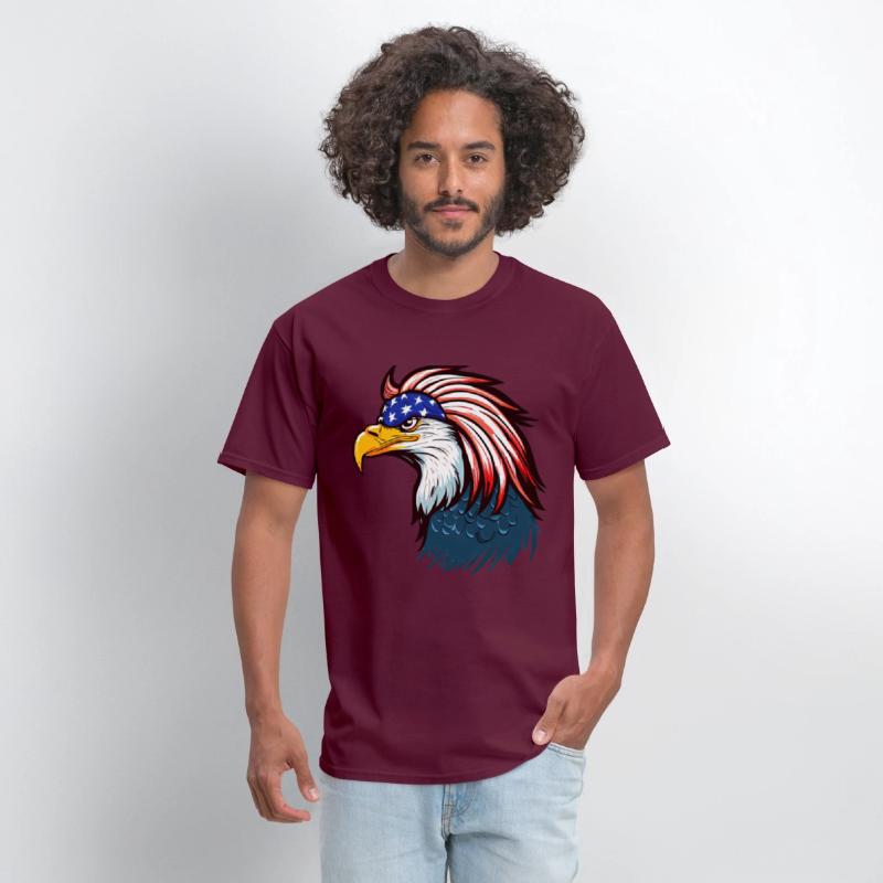 Patriotic Bald Eagle FREEDOM
