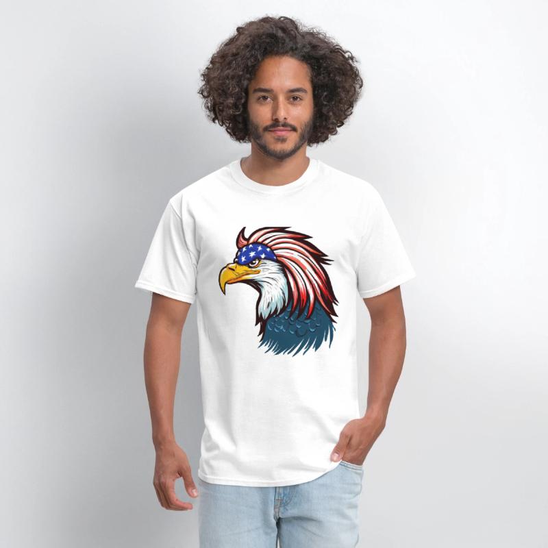 Patriotic Bald Eagle FREEDOM