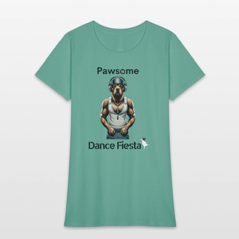 Pawsome Dance Fiesta! Fun and Funky Dog Artwork
