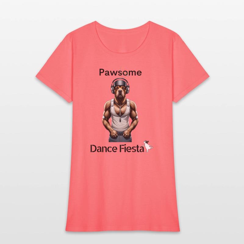 Pawsome Dance Fiesta! Fun and Funky Dog Artwork