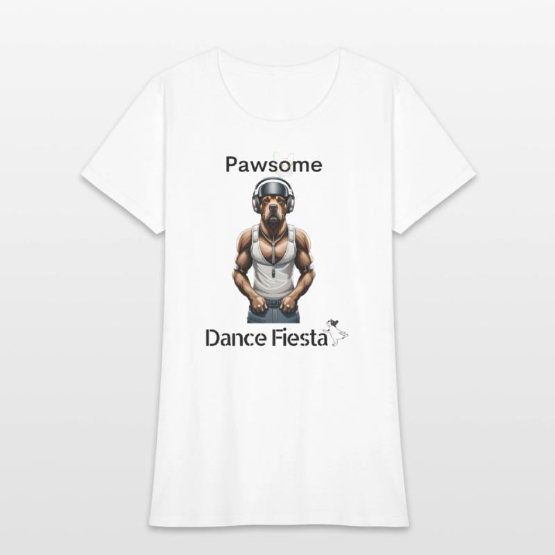 Pawsome Dance Fiesta! Fun and Funky Dog Artwork