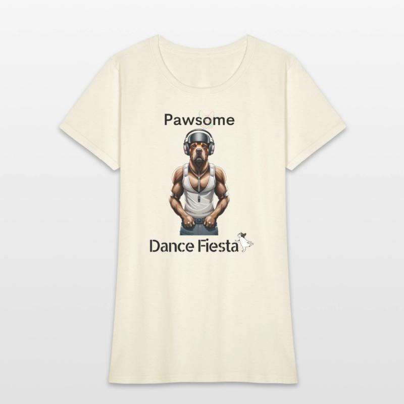 Pawsome Dance Fiesta! Fun and Funky Dog Artwork