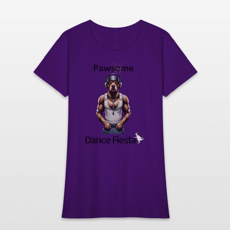 Pawsome Dance Fiesta! Fun and Funky Dog Artwork