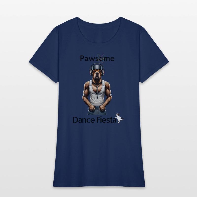 Pawsome Dance Fiesta! Fun and Funky Dog Artwork