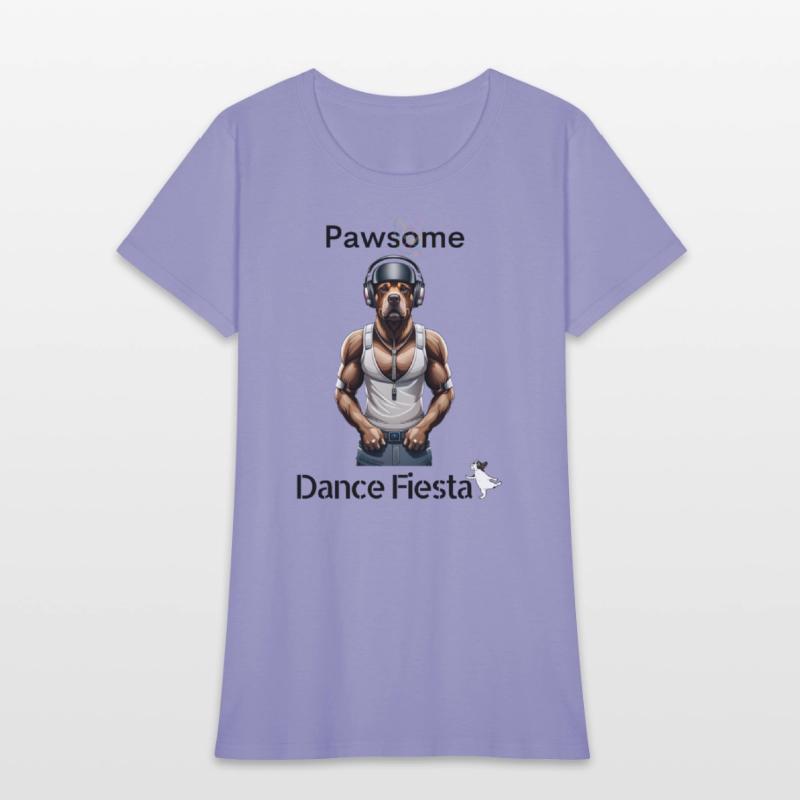 Pawsome Dance Fiesta! Fun and Funky Dog Artwork
