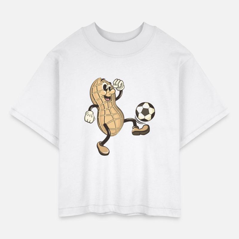 peanuts playing soccer