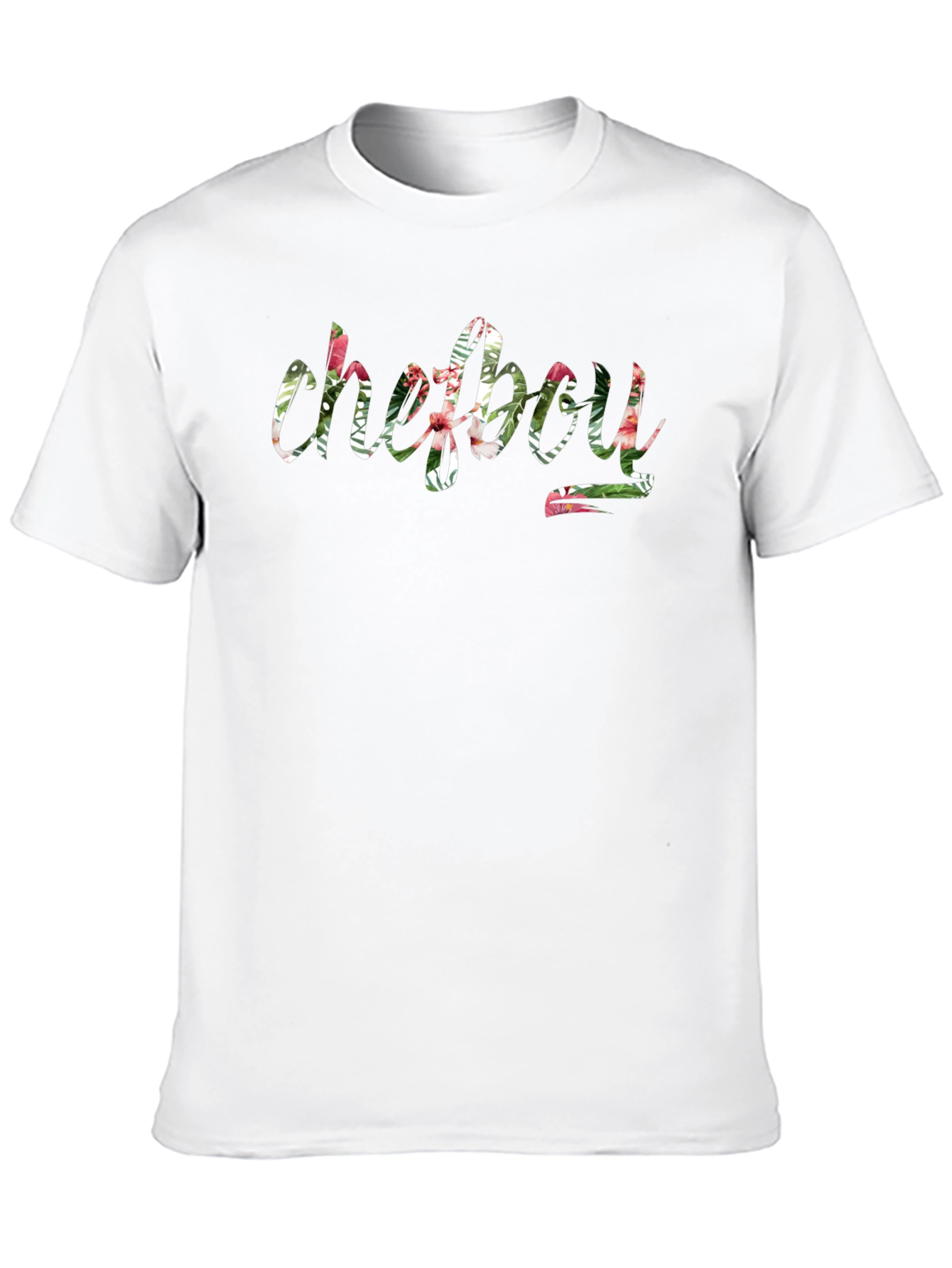 Chefboy Floral Print T-Shirt - Casual Style