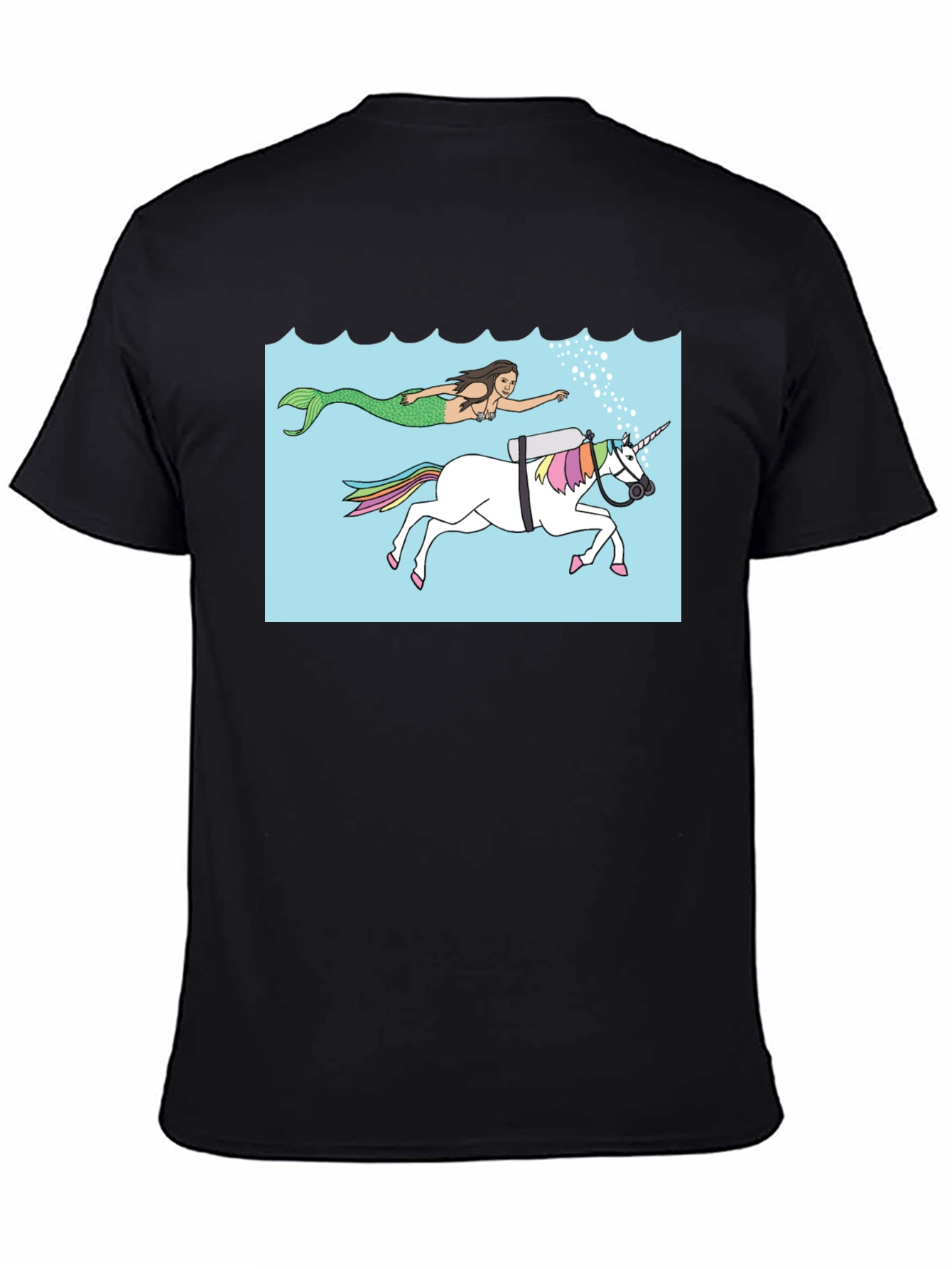 Mermaid & Scuba Unicorn T-Shirt
