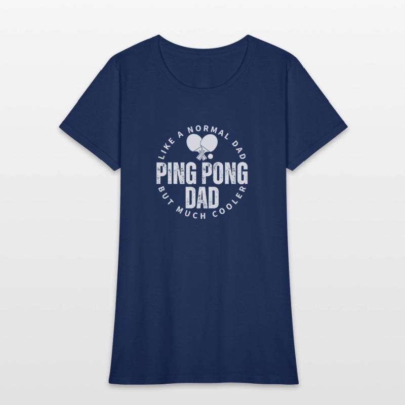 Ping Pong Dad Father Quote Funny Ping Pong